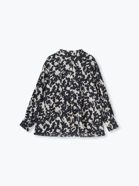 【レリル/lelill】 ボタニカルデシンブラウス人気、トレンドファッション・服の通販 founy(ファニー) ファッション Fashion レディースファッション Fashion for Women トップス・カットソー Cut & Sew Tops シャツ・ブラウス・オフィスカジュアル Elegant Blouses & Button-Ups シンプル Simple, Minimal スリーブ Sleeve, Long Sleeve / Short Sleeve ドレープ Drape, Draping Fabric リラックス Relax, Relaxed Fit ロング Long, Long-Length |ID:prp329100004261754