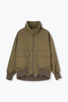 【レリル/lelill】のハイネックフライトJK 人気、トレンドファッション・服の通販 founy(ファニー) ファッション Fashion レディースファッション WOMEN アウター Coat Outerwear ジャケット Jackets ジャケット Jacket トラベル Travel ハイネック High Neck フロント Front ポケット Pocket NEW・新作・新着・新入荷 New Arrivals 軽量 Lightweight 防寒 Cold Protection thumbnail カーキ|ID: prp329100004261756 ipo3291000000029624453