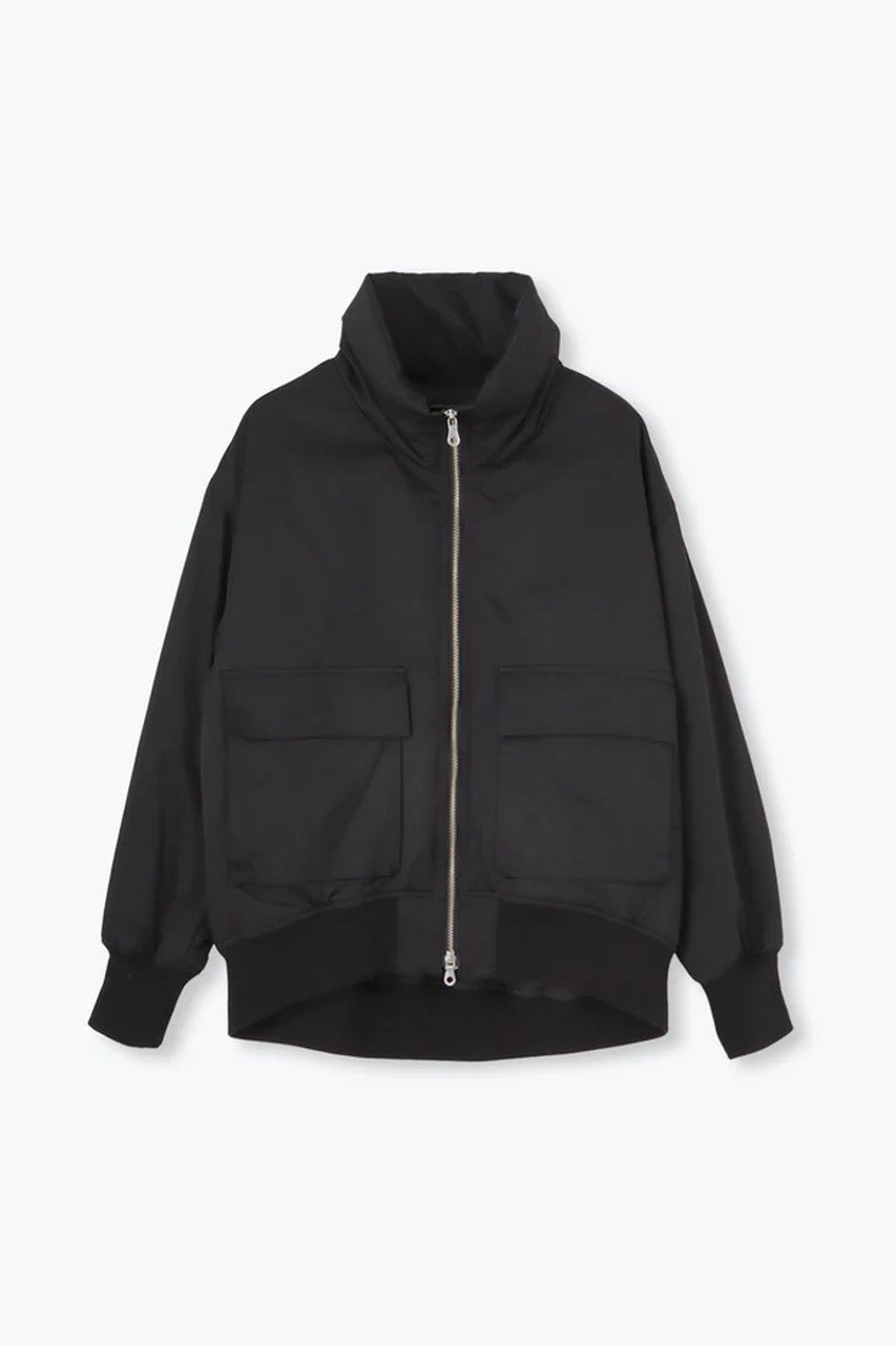 【レリル/lelill】のハイネックフライトJK 人気、トレンドファッション・服の通販 founy(ファニー) 　ファッション　Fashion　レディースファッション　Fashion for Women　アウター　Coat / Outerwear Collection　レディースジャケット・軽アウター　Jackets　ジャケット　Jacket, Outerwear　トラベル　Travel, Travel Gear　ハイネック　High Neck, Mock Neck　フロント　Front, Front Design　ポケット　Pocket, Pocket Detail　軽量　Lightweight, Ultra Light　防寒　Cold Protection, Winter-Ready　 other-1|ID: prp329100004261756 ipo3291000000032960888