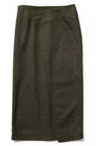 【アロー/aLORS】のJupe en tweed MOON “Bonnie“ スカート カーキ|ID: prp329100004263726 ipo3291000000032826639