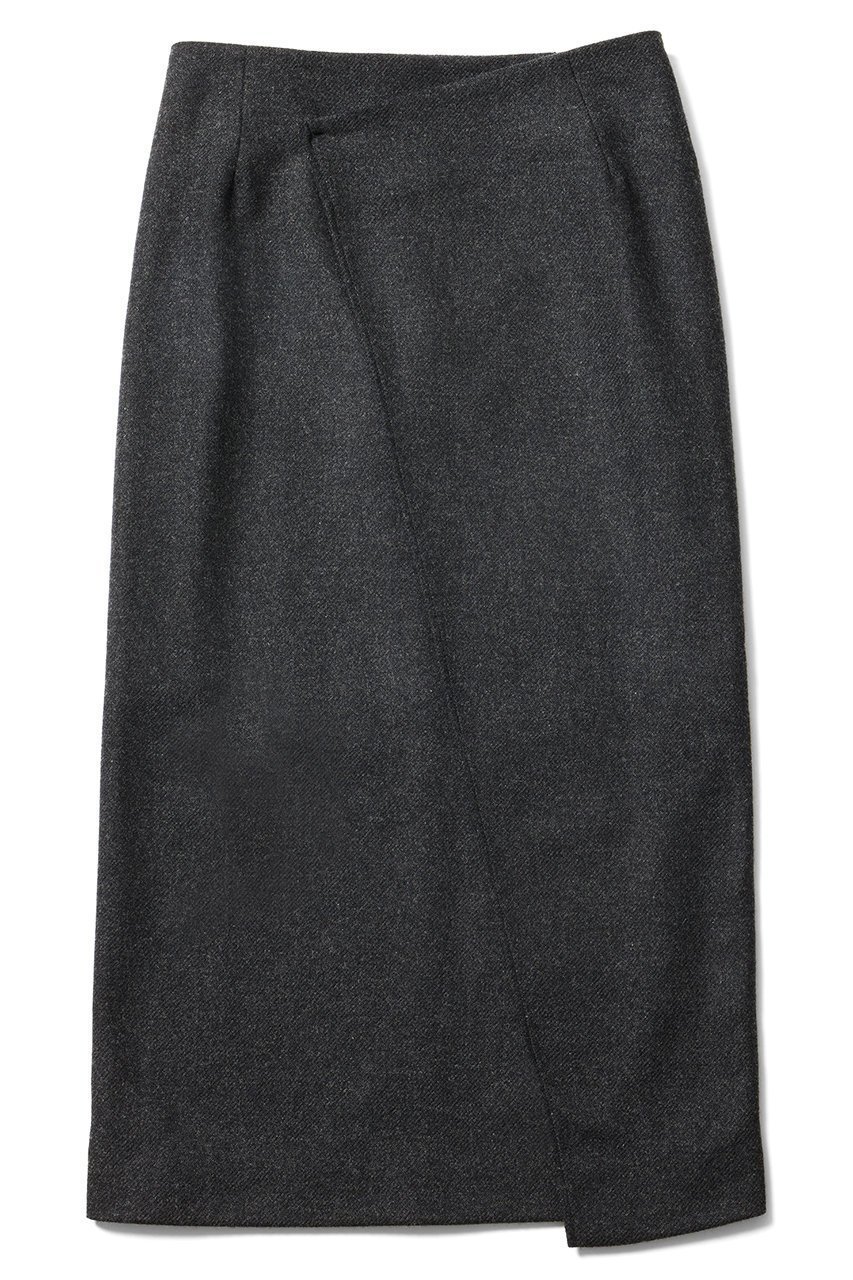 【アロー/aLORS】のJupe en tweed MOON “Bonnie“ スカート インテリア・キッズ・メンズ・レディースファッション・服の通販 founy(ファニー) 　ファッション　Fashion　レディースファッション　Fashion for Women　スカート　Skirts　ロングスカート　Long Skirts / Maxi & Midi Skirts　おすすめ　Recommended / Our Picks　イタリア　Italy　キルト　Quilt, Quilted Fabric　クラシカル　Classical, Vintage-Inspired　セットアップ　Set-Up, Coordinated Outfit　ツイード　Twill, Twill Weave　ブローチ　Brooch, Pin Brooch　ロング　Long, Long-Length　グレー|ID: prp329100004263726 ipo3291000000032826641