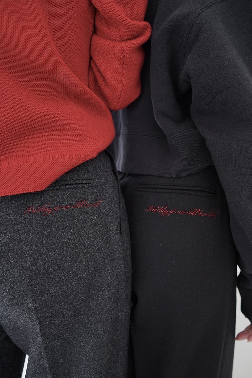 【アロー/aLORS】のPantalon fusele en tweed MOON “Bonnie“ ツイードテーパードパンツ 人気、トレンドファッション・服の通販 founy(ファニー) 　ファッション　Fashion　レディースファッション　WOMEN　パンツ　Pants　コレクション　Collection　今季　This Season　セットアップ　Set Up　センター　Center　ツイード　Tweed　フロント　Front　ポケット　Pocket　おすすめ　Recommend　other-5|ID: prp329100004263727 ipo3291000000031373270