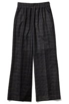 【アロー/aLORS】のPantalon a carreaux “Evelyn“ チェックパンツ 人気、トレンドファッション・服の通販 founy(ファニー) ファッション Fashion レディースファッション Fashion for Women パンツ Pants & Trousers なめらか Smooth, Silky Texture ストレッチ Stretch, Stretchy Fabric センター Center, Center Line チェック Check, Plaid, Tartan フレア Flare, Flared ラグジュアリー Luxury, Elegant リラックス Relax, Relaxed Fit thumbnail 1カラー|ID: prp329100004263728 ipo3291000000032913250