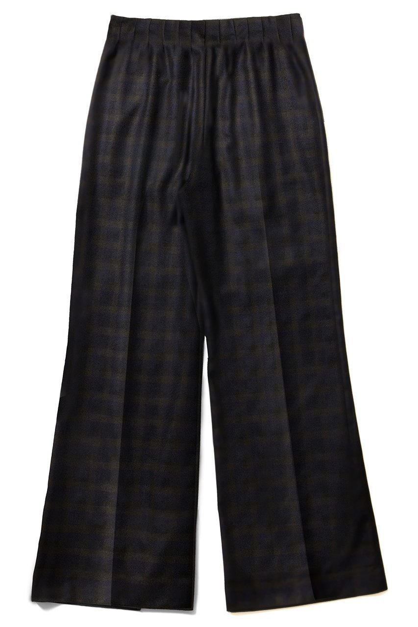 【アロー/aLORS】のPantalon a carreaux “Evelyn“ チェックパンツ 人気、トレンドファッション・服の通販 founy(ファニー) 　ファッション　Fashion　レディースファッション　Fashion for Women　パンツ　Pants & Trousers　なめらか　Smooth, Silky Texture　ストレッチ　Stretch, Stretchy Fabric　センター　Center, Center Line　チェック　Check, Plaid, Tartan　フレア　Flare, Flared　ラグジュアリー　Luxury, Elegant　リラックス　Relax, Relaxed Fit　other-2|ID: prp329100004263728 ipo3291000000032913258