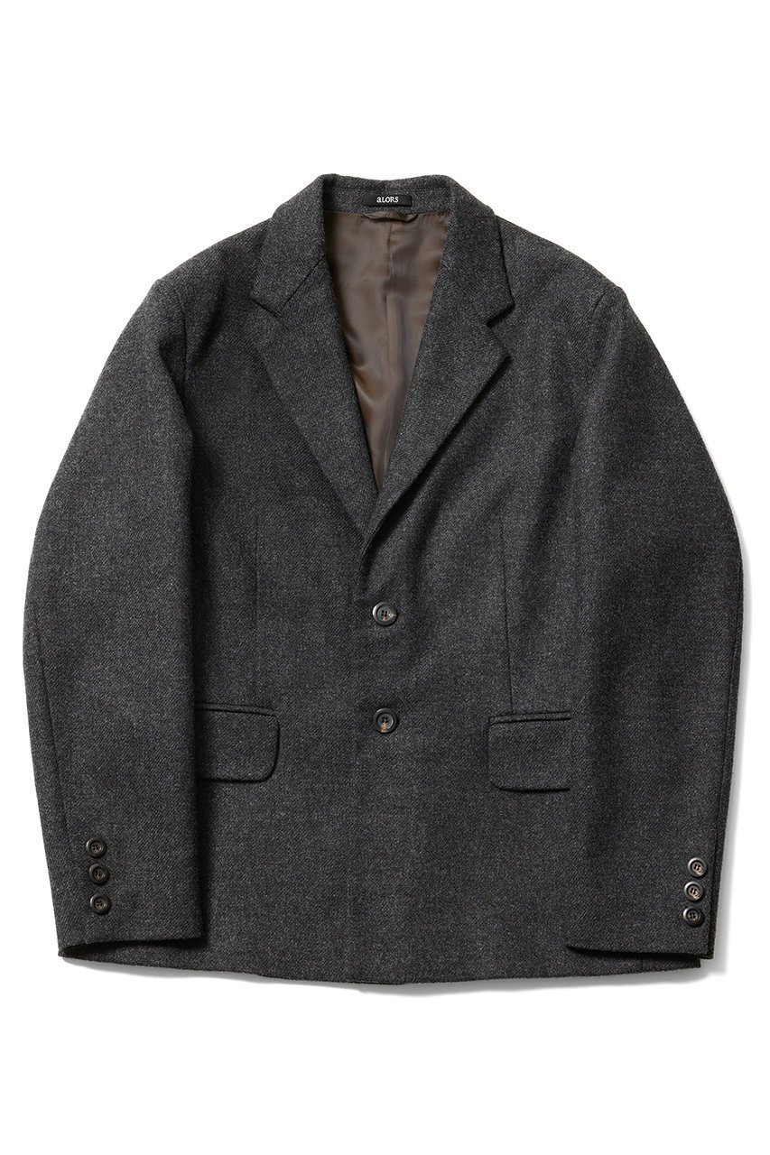 【アロー/aLORS】の【12/4 20:00販売開始】Veste en tweed MOON “Bonnie a“ ジャケット インテリア・キッズ・メンズ・レディースファッション・服の通販 founy(ファニー) 　ファッション　Fashion　レディースファッション　WOMEN　アウター　Coat Outerwear　ジャケット　Jackets　ジャケット　Jacket　NEW・新作・新着・新入荷　New Arrivals　グレー|ID: prp329100004263745 ipo3291000000029639337