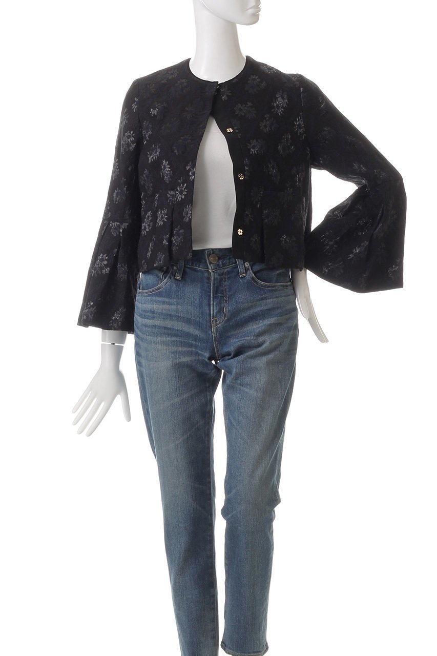 【ミュベール/MUVEIL】の花ジャカードジャケット 人気、トレンドファッション・服の通販 founy(ファニー) 　ファッション　Fashion　レディースファッション　WOMEN　アウター　Coat Outerwear　ジャケット　Jackets　コンパクト　Compact　ショート　Short　ジャカード　Jacquard　ジャケット　Jacket　other-7|ID: prp329100004263760 ipo3291000000031373657