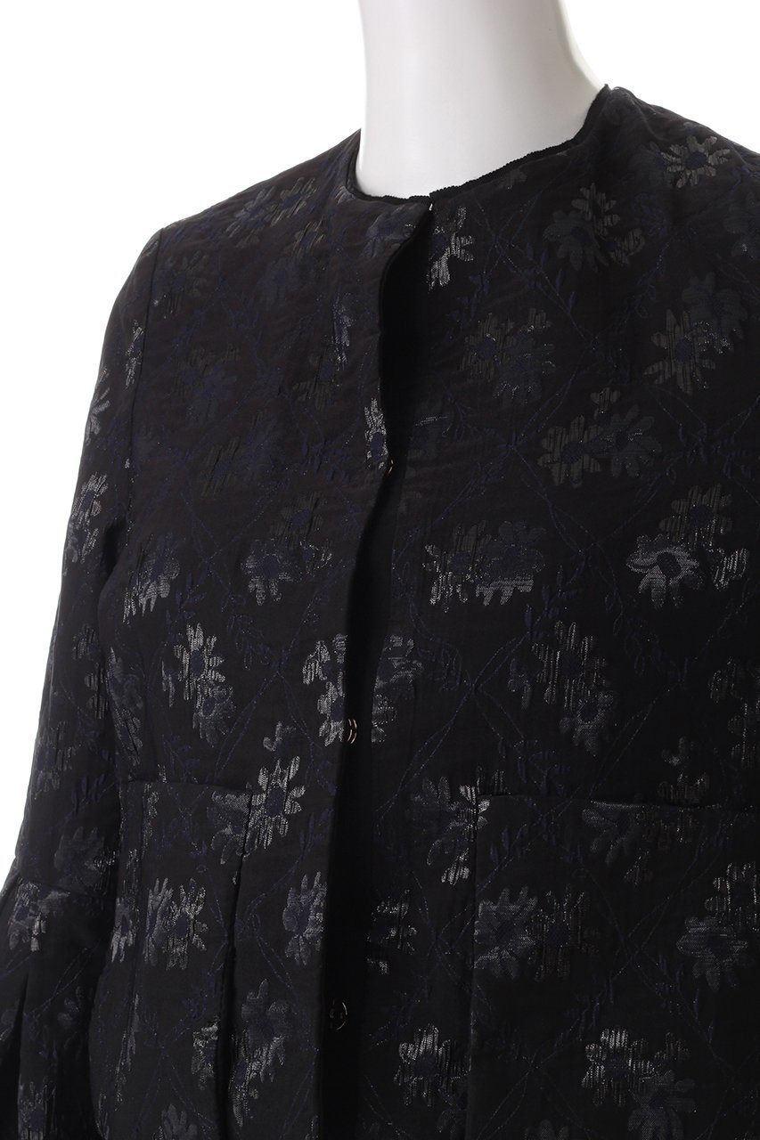 【ミュベール/MUVEIL】の花ジャカードジャケット 人気、トレンドファッション・服の通販 founy(ファニー) 　ファッション　Fashion　レディースファッション　Fashion for Women　アウター　Coat / Outerwear Collection　レディースジャケット・軽アウター　Jackets　コンパクト　Compact, Small Size　ショート　Short, Short Length　ジャカード／ジャガード　Jacquard, Woven Pattern　ジャケット　Jacket, Outerwear　other-5|ID: prp329100004263760 ipo3291000000032933650