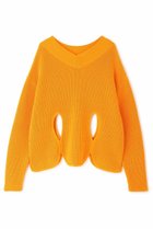 【アドーア/ADORE】のティアドロップホールニット オレンジ|ID: prp329100004263765 ipo3291000000032964002