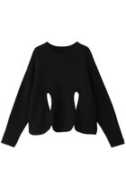 【アドーア/ADORE】のティアドロップホールニット ブラック|ID: prp329100004263765 ipo3291000000032964006