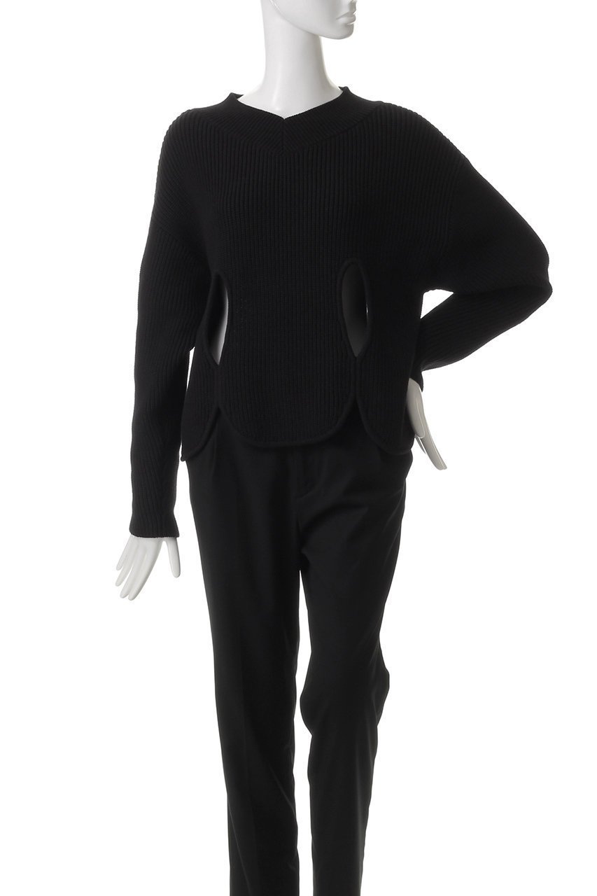 【アドーア/ADORE】のティアドロップホールニット 人気、トレンドファッション・服の通販 founy(ファニー) 　ファッション　Fashion　レディースファッション　Fashion for Women　トップス・カットソー　Cut & Sew Tops　ニット　Knit Tops & Sweaters　カジュアルプルオーバー・ニットトップス　Pullovers & Knit Tops / Casual Pullovers　インナー　Innerwear　スカラップ　Scallop, Scalloped Edge　ヘムライン　Hemline, Bottom Cut　ボトム　Bottoms, Lower Wear　ミドル　Middle Length, Mid Height　other-2|ID: prp329100004263765 ipo3291000000032964010