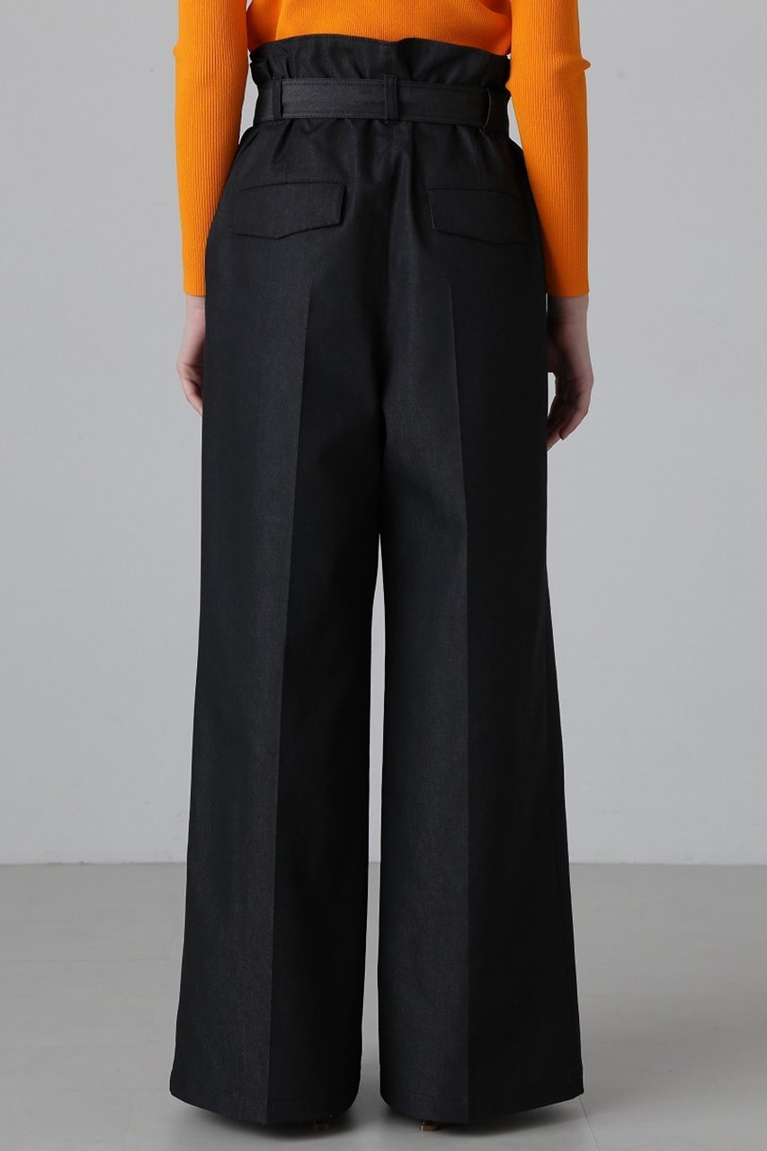 【アドーア/ADORE】のポリデニムストレッチパンツ 人気、トレンドファッション・服の通販 founy(ファニー) 　ファッション　Fashion　レディースファッション　Fashion for Women　パンツ　Pants & Trousers　シンプル　Simple, Minimal　ストレート　Straight, Straight Cut　センター　Center, Center Line　デニム　Denim, Jeans Material　ワイド　Wide, Wide Fit　再入荷　Restock / Back in Stock　other-4|ID: prp329100004263767 ipo3291000000034989082