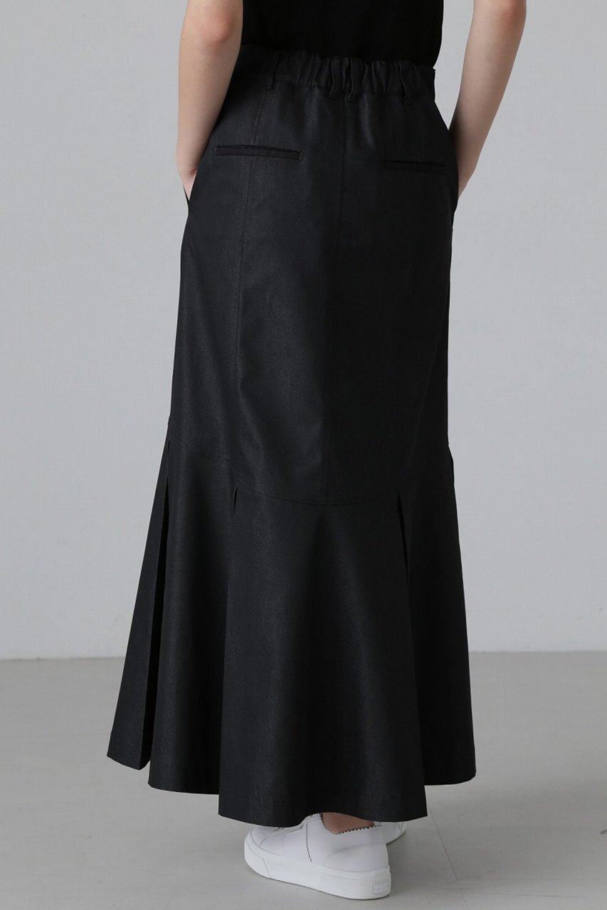 【アドーア/ADORE】のポリデニムストレッチスカート 人気、トレンドファッション・服の通販 founy(ファニー) 　ファッション　Fashion　レディースファッション　Fashion for Women　スカート　Skirts　ロングスカート　Long Skirts / Maxi & Midi Skirts　デニム　Denim, Jeans Material　フィット　Fit, Slim Fit　ロング　Long, Long-Length　無地　Plain, Solid Color　other-4|ID: prp329100004263768 ipo3291000000036650374