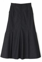 【アドーア/ADORE】のポリデニムストレッチスカート 人気、トレンドファッション・服の通販 founy(ファニー) ファッション Fashion レディースファッション Fashion for Women スカート Skirts ロングスカート Long Skirts / Maxi & Midi Skirts デニム Denim, Jeans Material フィット Fit, Slim Fit ロング Long, Long-Length 無地 Plain, Solid Color |ID:prp329100004263768