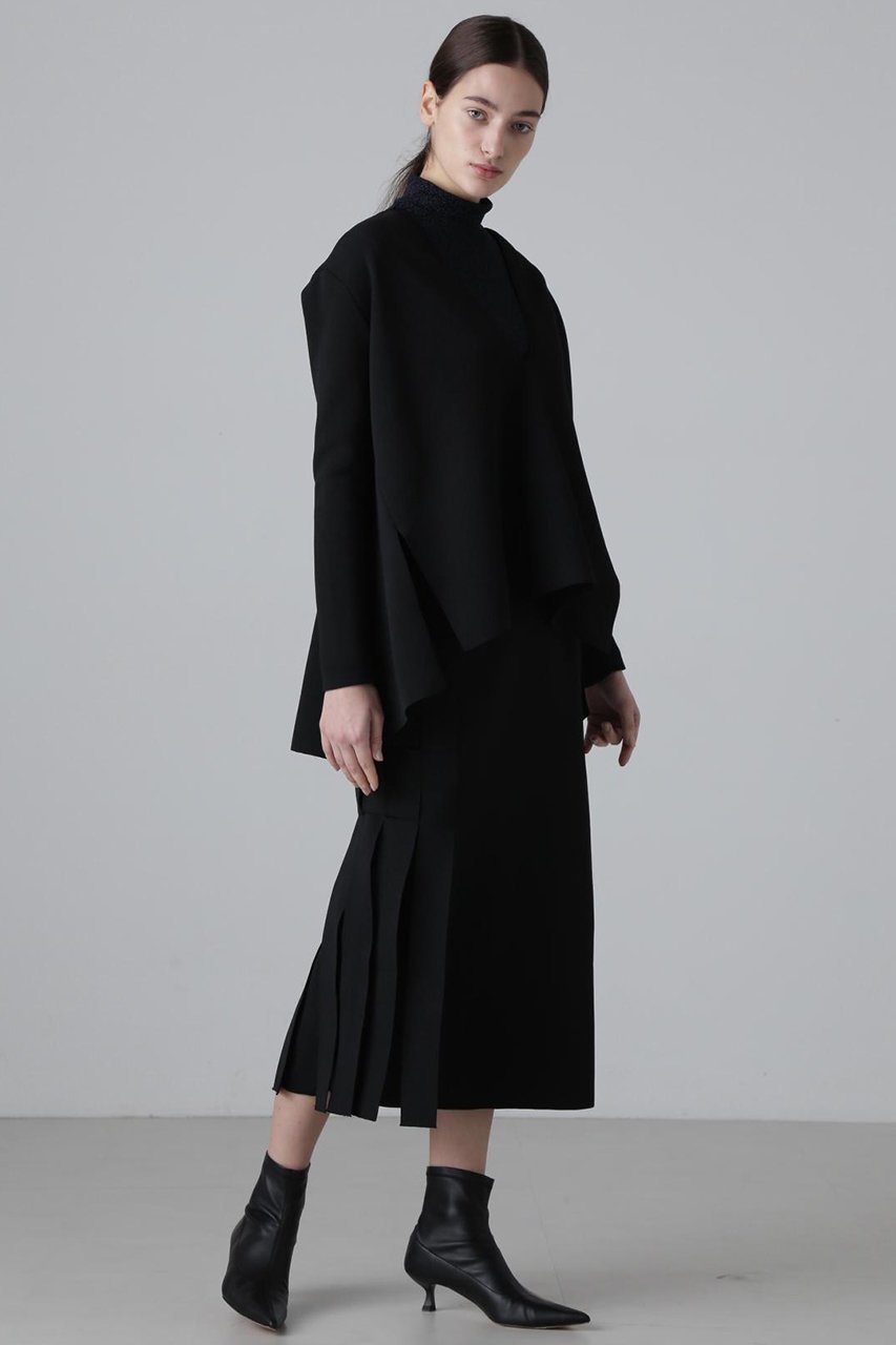 【アドーア/ADORE】のシャイニーニットジャガードハイネックカットソー 人気、トレンドファッション・服の通販 founy(ファニー) 　ファッション　Fashion　レディースファッション　Fashion for Women　トップス・カットソー　Cut & Sew Tops　ニット　Knit Tops & Sweaters　シャツ・ブラウス・オフィスカジュアル　Elegant Blouses & Button-Ups　ロングTシャツ・Tシャツ　Longline T-Shirts & Tees　カットソー・ベーシックTシャツ　Cut-and-Sewn Tops / Stretch Tees & Basics　インナー　Innerwear　ジャケット　Jacket, Outerwear　スリーブ　Sleeve, Long Sleeve / Short Sleeve　メタリック　Metallic, Shiny Finish　ロング　Long, Long-Length　other-6|ID: prp329100004263770 ipo3291000000034397702