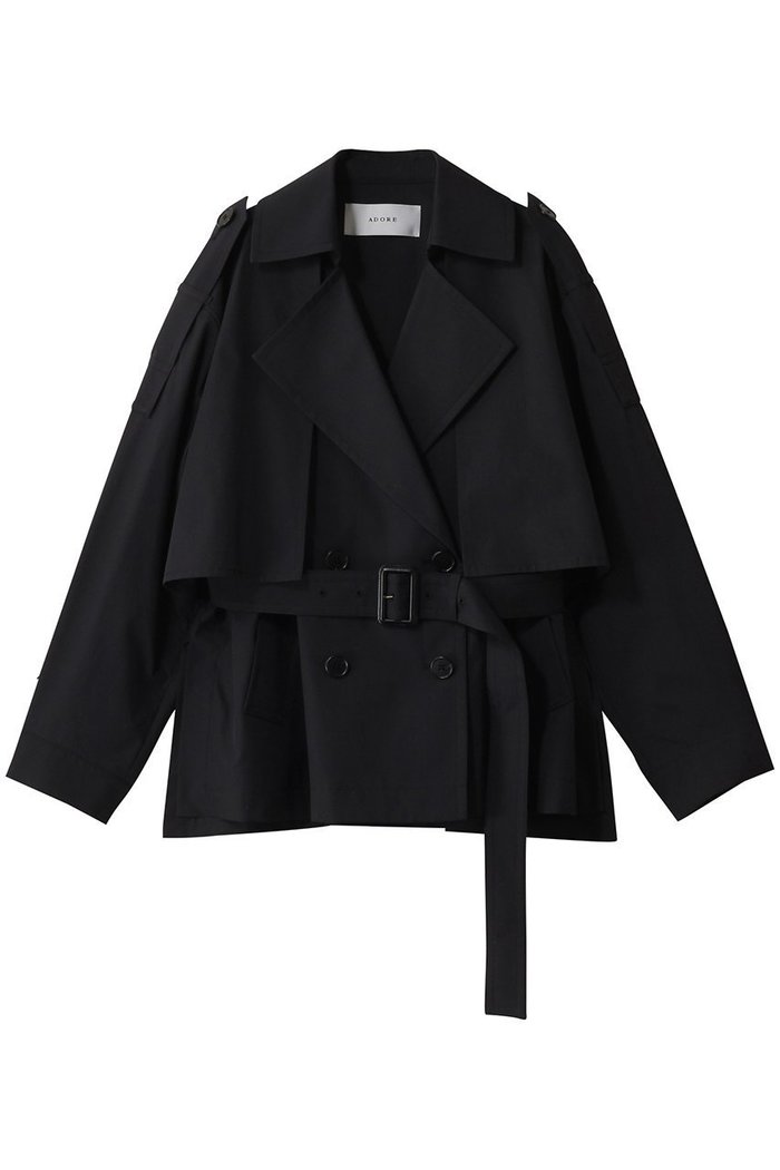 【アドーア/ADORE】のライトシャンブレージャケット インテリア・キッズ・メンズ・レディースファッション・服の通販 founy(ファニー) https://founy.com/ ファッション Fashion レディースファッション Ladies' Fashion Online アウター Coat Outerwear ジャケット Jackets クラシック Classic シャンブレー Chambray ショート Short ジャケット Jacket スリーブ Sleeve ツイル Twill トレンチ Trench ミックス Mix モダン Modern 再入荷 Restock/Back In Stock/Re Arrival |ID: prp329100004263771 ipo3291000000032648713