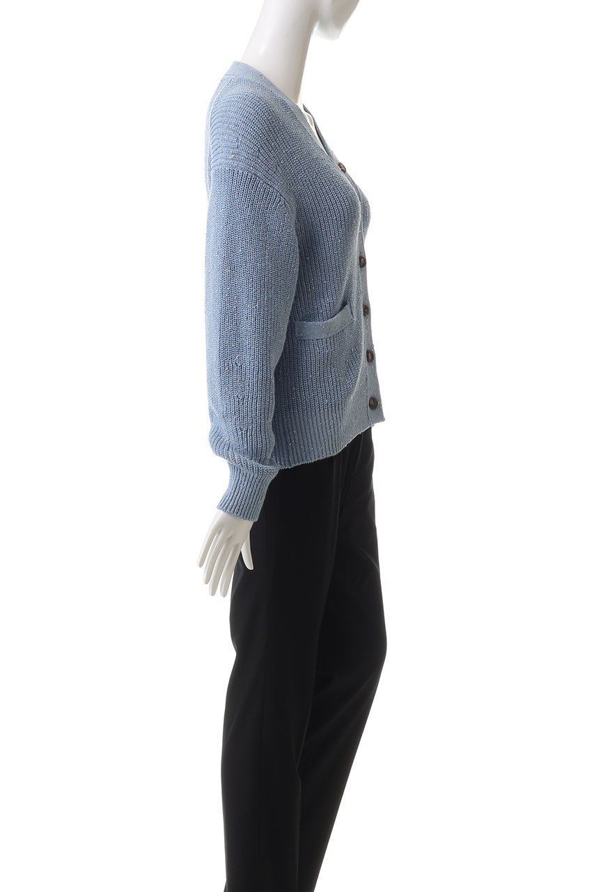 【デパリエ/DEPAREILLE】のコットンラメカーディガン 人気、トレンドファッション・服の通販 founy(ファニー) 　ファッション　Fashion　レディースファッション　WOMEN　トップス・カットソー　Tops/Tshirt　ニット　Knit Tops　カーディガン　Cardigans　なめらか　Smooth　カーディガン　Cardigan　マキシ　Maxi　ワイド　Wide　エレガント 上品　Elegant　other-3|ID: prp329100004263788 ipo3291000000031373778