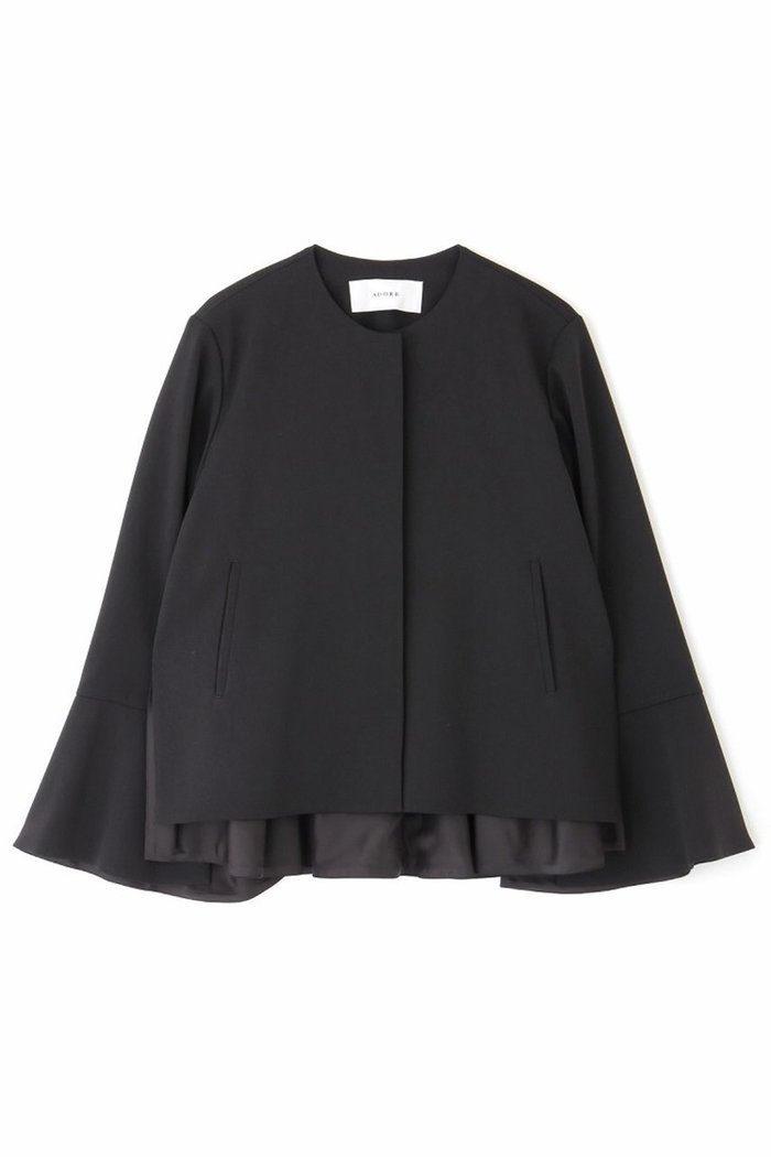 【アドーア/ADORE】のドライミドルジョーゼットジャケット インテリア・キッズ・メンズ・レディースファッション・服の通販 founy(ファニー) https://founy.com/ ファッション Fashion レディースファッション Fashion for Women アウター Coat / Outerwear Collection レディースジャケット・軽アウター Jackets クラシック Classic, Timeless Style ジャケット Jacket, Outerwear ストレッチ Stretch, Stretchy Fabric スリット Slit, Slit Detail セットアップ Set-Up, Coordinated Outfit ドレス Dress, One-Piece ドレープ Drape, Draping Fabric フォーマル Formal, Dressy フレア Flare, Flared エレガント 上品 Elegant |ID: prp329100004263792 ipo3291000000032938298
