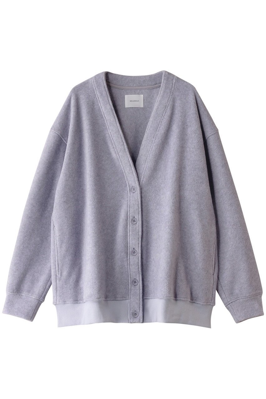 【ミディウミソリッド/MIDIUMISOLID】のfleece CD.R カーディガン インテリア・キッズ・メンズ・レディースファッション・服の通販 founy(ファニー) 　ファッション　Fashion　レディースファッション　WOMEN　トップス・カットソー　Tops/Tshirt　ニット　Knit Tops　カーディガン　Cardigans　カーディガン　Cardigan　シンプル　Simple　NEW・新作・新着・新入荷　New Arrivals　l.gray|ID: prp329100004263794 ipo3291000000029639522