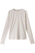 【ミディウミソリッド/MIDIUMISOLID】のsheer velour PO.S プルオーバー off white|ID:prp329100004263795