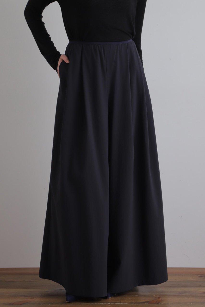 【ル フィル/LE PHIL】のナイロンストレッチブロードパンツ 人気、トレンドファッション・服の通販 founy(ファニー) 　ファッション　Fashion　レディースファッション　Fashion for Women　パンツ　Pants & Trousers　ギャザー　Gathered, Ruffled　コンパクト　Compact, Small Size　タフタ　Taffeta, Structured Fabric　バランス　Balance, Style Balance　ワイド　Wide, Wide Fit　other-3|ID: prp329100004263797 ipo3291000000036040035