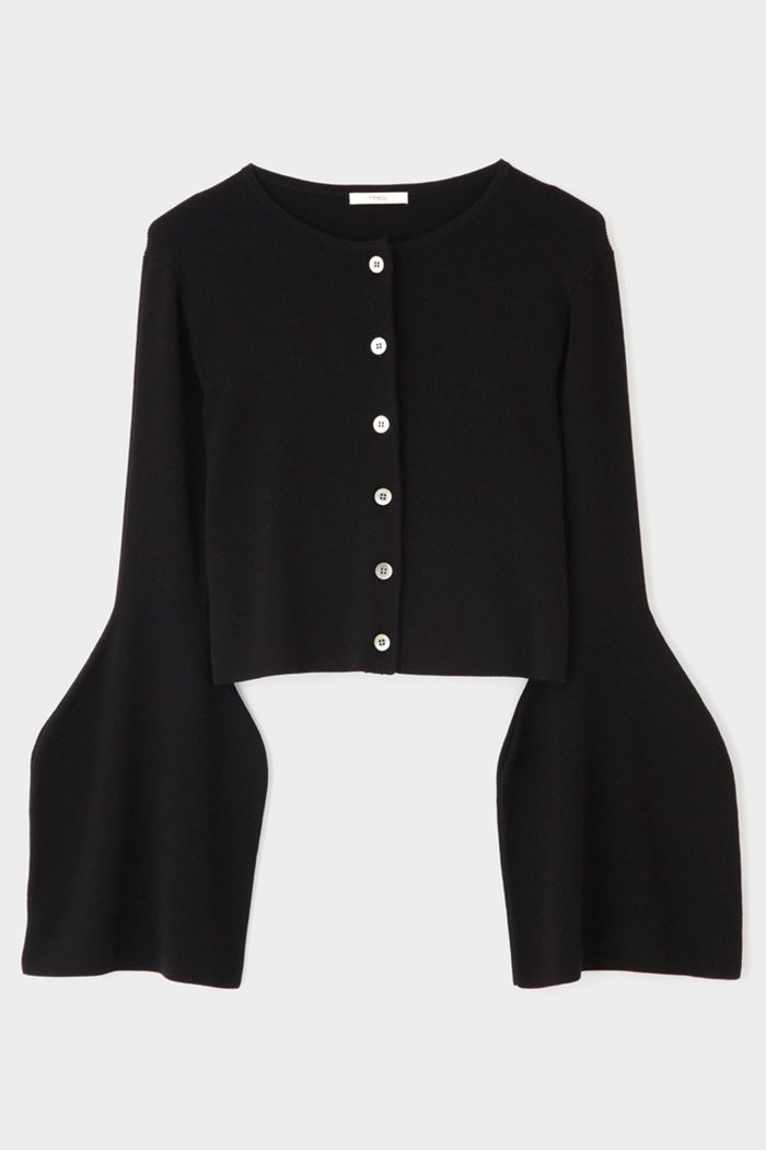 【ル フィル/LE PHIL】のランタンスリーブカーディガン インテリア・キッズ・メンズ・レディースファッション・服の通販 founy(ファニー) https://founy.com/ ファッション Fashion レディースファッション Fashion for Women トップス・カットソー Cut & Sew Tops ニット Knit Tops & Sweaters カーディガン・羽織り Layered Style Cardigans カーディガン Cardigan, Knitwear ショート Short, Short Length タフタ Taffeta, Structured Fabric ワイド Wide, Wide Fit |ID: prp329100004263802 ipo3291000000035863596