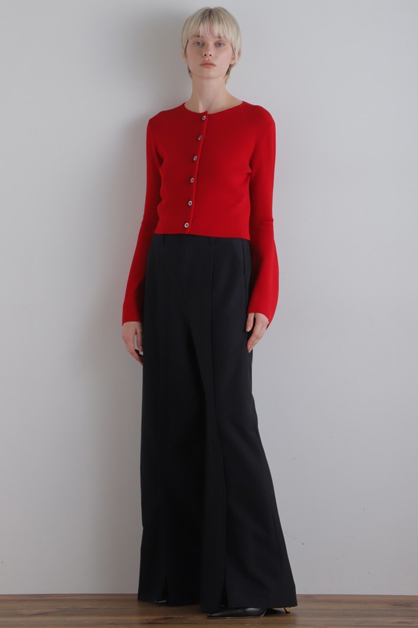 【ル フィル/LE PHIL】のランタンスリーブカーディガン 人気、トレンドファッション・服の通販 founy(ファニー) 　ファッション　Fashion　レディースファッション　Fashion for Women　トップス・カットソー　Cut & Sew Tops　ニット　Knit Tops & Sweaters　カーディガン・羽織り　Layered Style Cardigans　カーディガン　Cardigan, Knitwear　ショート　Short, Short Length　タフタ　Taffeta, Structured Fabric　ワイド　Wide, Wide Fit　other-6|ID: prp329100004263802 ipo3291000000035863603