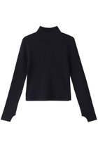 【ランバン オン ブルー/LANVIN en Bleu】のランダムリブハイネックニット ネイビー|ID: prp329100004263816 ipo3291000000032962944