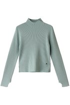 【ランバン オン ブルー/LANVIN en Bleu】のランダムリブハイネックニット グリーン|ID: prp329100004263816 ipo3291000000032962945