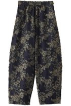 【ミディウミソリッド/MIDIUMISOLID】のcocoon eary PT(flower cut jacquard).R パンツ navy|ID:prp329100004263819