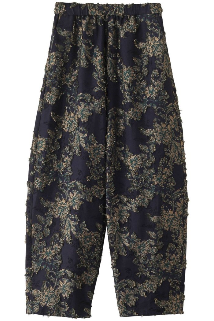 【ミディウミソリッド/MIDIUMISOLID】のcocoon eary PT(flower cut jacquard).R パンツ インテリア・キッズ・メンズ・レディースファッション・服の通販 founy(ファニー) https://founy.com/ ファッション Fashion レディースファッション Fashion for Women パンツ Pants & Trousers シンプル Simple, Minimal パーティ Party, Party Style フラワー Flower, Floral |ID: prp329100004263819 ipo3291000000032920365
