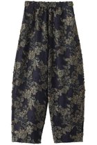 【ミディウミソリッド/MIDIUMISOLID】のcocoon eary PT(flower cut jacquard).R パンツ navy|ID: prp329100004263819 ipo3291000000032920376