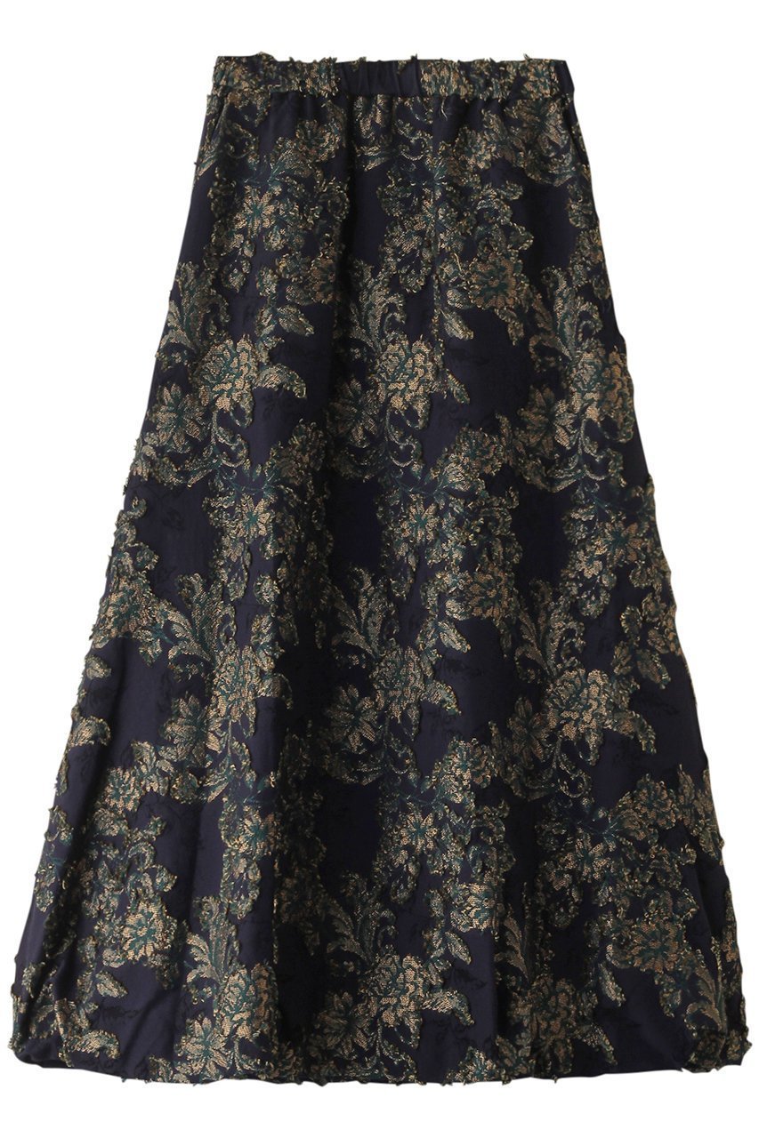 【ミディウミソリッド/MIDIUMISOLID】のlong ballon SK(flower cut jacquard).R スカート 人気、トレンドファッション・服の通販 founy(ファニー) 　ファッション　Fashion　レディースファッション　Fashion for Women　スカート　Skirts　ロングスカート　Long Skirts / Maxi & Midi Skirts　おすすめ　Recommended / Our Picks　シンプル　Simple, Minimal　バルーン　Balloon, Balloon Silhouette　パーティ　Party, Party Style　フラワー　Flower, Floral　ロング　Long, Long-Length　 other-1|ID: prp329100004263823 ipo3291000000032823057