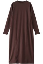 【ミディウミソリッド/MIDIUMISOLID】のwaist shape cocoon OP.S ワンピース brown|ID:prp329100004263825