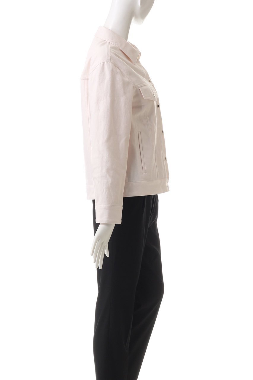 【エブール/ebure】のムラ糸デニム ジャケット 人気、トレンドファッション・服の通販 founy(ファニー) 　ファッション　Fashion　レディースファッション　Fashion for Women　アウター　Coat / Outerwear Collection　レディースジャケット・軽アウター　Jackets　ブルゾンジャケット・スポーティアウター　Blouson Jackets　デニムジャケット / カジュアルアウター　Denim Jackets　コンパクト　Compact, Small Size　ジャケット　Jacket, Outerwear　タンブラー　Tumbler, Travel Mug　デニム　Denim, Jeans Material　ドット　Polka Dot, Dot Pattern　パッチ　Patch, Appliqué　ブルゾン　Blouson, Bomber Jacket　定番　Standard, Basic Item　other-3|ID: prp329100004266757 ipo3291000000032934492