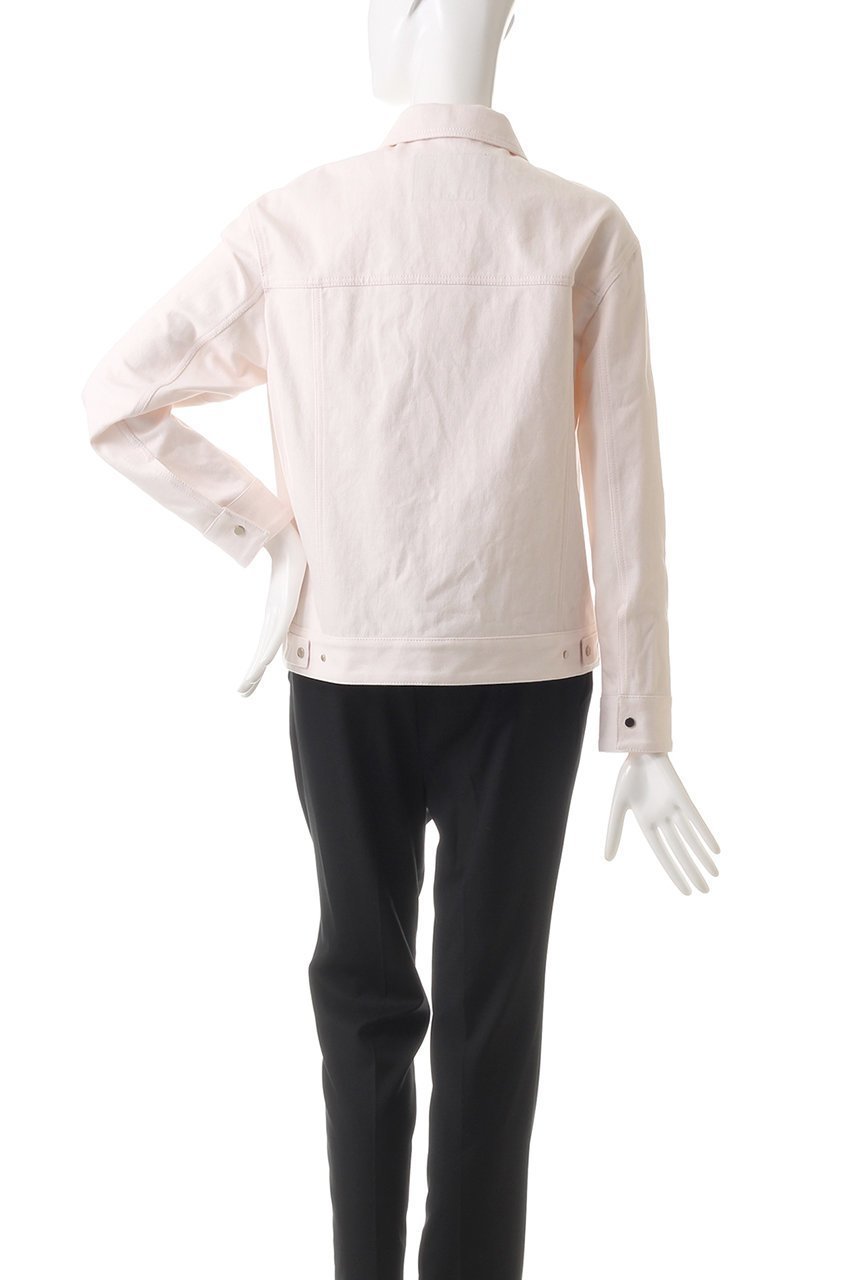 【エブール/ebure】のムラ糸デニム ジャケット 人気、トレンドファッション・服の通販 founy(ファニー) 　ファッション　Fashion　レディースファッション　Fashion for Women　アウター　Coat / Outerwear Collection　レディースジャケット・軽アウター　Jackets　ブルゾンジャケット・スポーティアウター　Blouson Jackets　デニムジャケット / カジュアルアウター　Denim Jackets　コンパクト　Compact, Small Size　ジャケット　Jacket, Outerwear　タンブラー　Tumbler, Travel Mug　デニム　Denim, Jeans Material　ドット　Polka Dot, Dot Pattern　パッチ　Patch, Appliqué　ブルゾン　Blouson, Bomber Jacket　定番　Standard, Basic Item　other-4|ID: prp329100004266757 ipo3291000000032934499