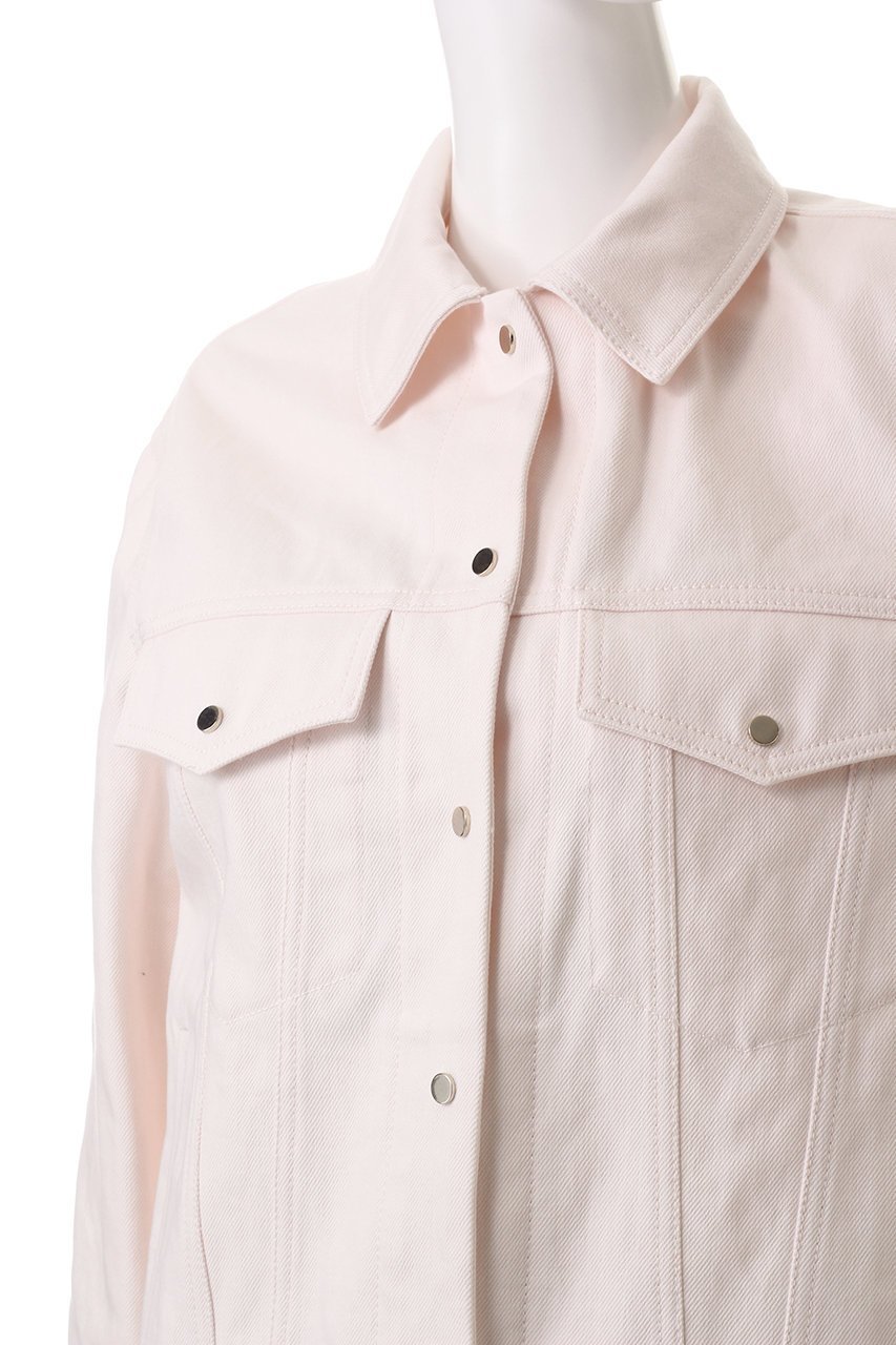 【エブール/ebure】のムラ糸デニム ジャケット 人気、トレンドファッション・服の通販 founy(ファニー) 　ファッション　Fashion　レディースファッション　Fashion for Women　アウター　Coat / Outerwear Collection　レディースジャケット・軽アウター　Jackets　ブルゾンジャケット・スポーティアウター　Blouson Jackets　デニムジャケット / カジュアルアウター　Denim Jackets　コンパクト　Compact, Small Size　ジャケット　Jacket, Outerwear　タンブラー　Tumbler, Travel Mug　デニム　Denim, Jeans Material　ドット　Polka Dot, Dot Pattern　パッチ　Patch, Appliqué　ブルゾン　Blouson, Bomber Jacket　定番　Standard, Basic Item　other-5|ID: prp329100004266757 ipo3291000000032934509