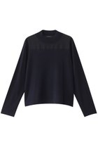 【ミズイロ インド/mizuiro ind】のsheer york P/O プルオーバー navy|ID:prp329100004266783