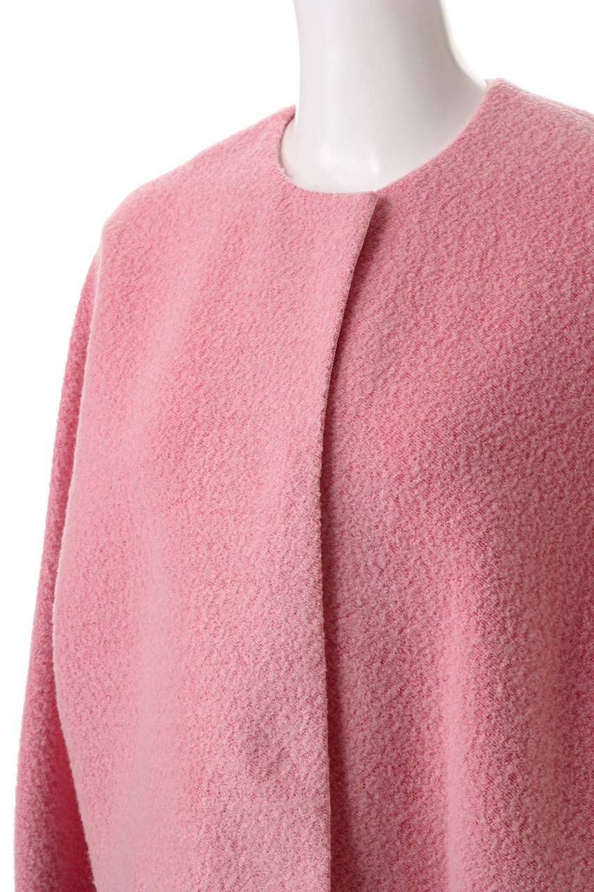 【プレインピープル/PLAIN PEOPLE】のブークレージャージノーカラージャケット 人気、トレンドファッション・服の通販 founy(ファニー) 　ファッション　Fashion　レディースファッション　Fashion for Women　アウター　Coat / Outerwear Collection　レディースジャケット・軽アウター　Jackets　ノーカラージャケット / シンプル上品コーデ　Collarless Jackets　ショート　Short, Short Length　ジャケット　Jacket, Outerwear　スリーブ　Sleeve, Long Sleeve / Short Sleeve　バランス　Balance, Style Balance　フェミニン　Feminine, Girly　ボトム　Bottoms, Lower Wear　other-5|ID: prp329100004266786 ipo3291000000032934056