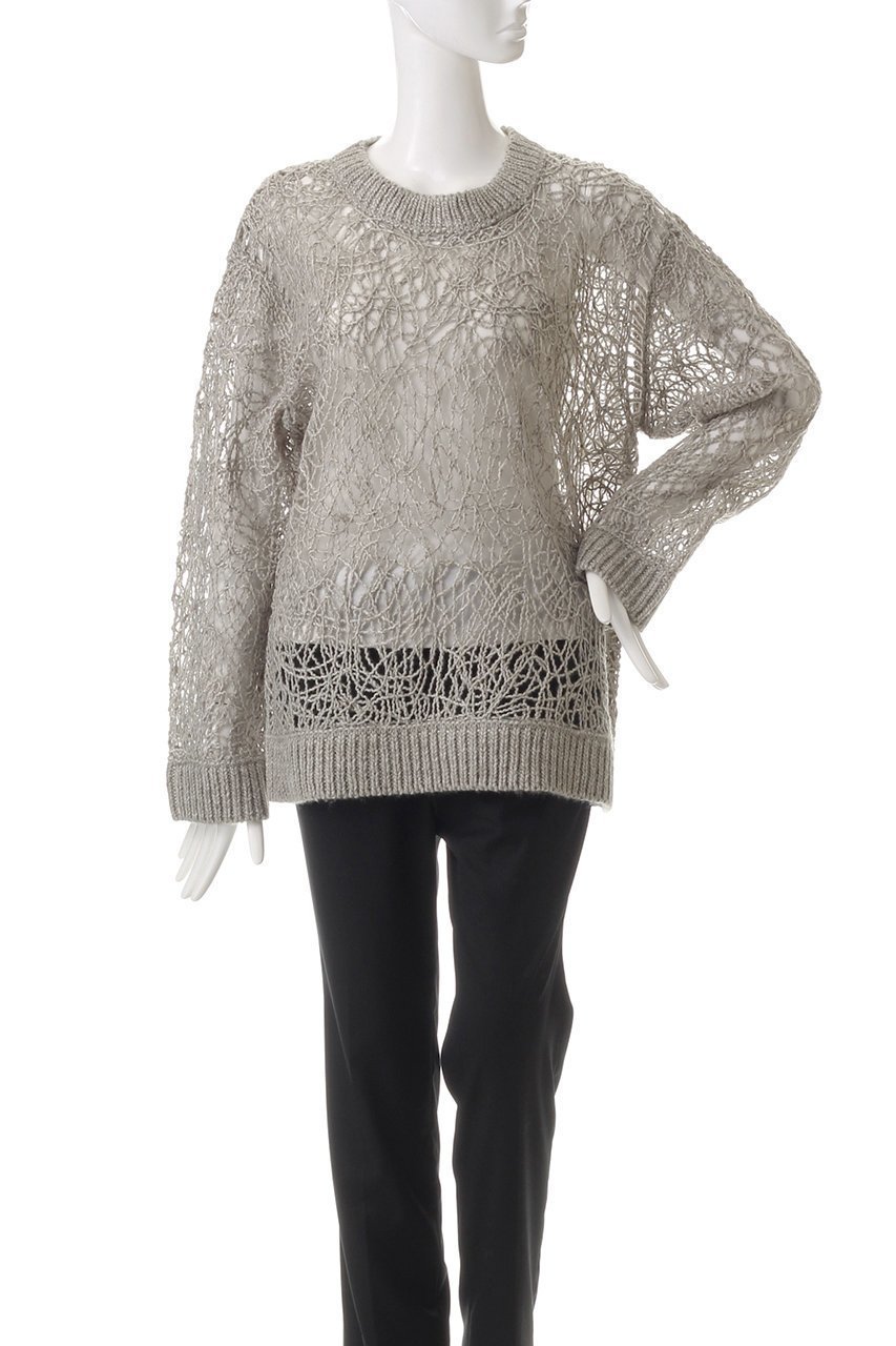 【ミズイロ インド/mizuiro ind】のwave yarn crew neck P/O プルオーバー 人気、トレンドファッション・服の通販 founy(ファニー) 　ファッション　Fashion　レディースファッション　WOMEN　トップス・カットソー　Tops/Tshirt　ニット　Knit Tops　プルオーバー　Pullover　ウェーブ　Wave　カットソー　Cut And Sew　シンプル　Simple　トレンド　Trend　ランダム　Random　other-2|ID: prp329100004266802 ipo3291000000031269410