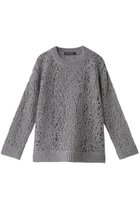 【ミズイロ インド/mizuiro ind】のwave yarn crew neck P/O プルオーバー gray|ID: prp329100004266802 ipo3291000000032963469
