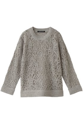 【ミズイロ インド/mizuiro ind】 wave yarn crew neck P/O プルオーバー人気、トレンドファッション・服の通販 founy(ファニー) ファッション Fashion レディースファッション Fashion for Women トップス・カットソー Cut & Sew Tops ニット Knit Tops & Sweaters カジュアルプルオーバー・ニットトップス Pullovers & Knit Tops / Casual Pullovers ウェーブ Wavy Pattern カットソー Cut and Sewn Top シンプル Simple, Minimal トレンド Trend, Trending Now ランダム Random, Irregular |ID:prp329100004266802