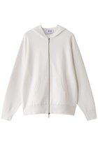 【スリー ドッツ/three dots】のパワースムースニット ジップアップ ホワイト|ID: prp329100004266806 ipo3291000000036009226