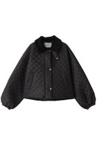 【ミディウミソリッド/MIDIUMISOLID】のboa collar quilting CT.R コート black|ID: prp329100004266811 ipo3291000000032936512