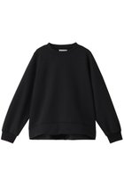 【ミディウミソリッド/MIDIUMISOLID】のdouble-knit sweatshirt スウェット 人気、トレンドファッション・服の通販 founy(ファニー) ファッション Fashion レディースファッション Fashion for Women トップス・カットソー Cut & Sew Tops ニット Knit Tops & Sweaters シャツ・ブラウス・オフィスカジュアル Elegant Blouses & Button-Ups レディースパーカー・カジュアルフーディー Casual Hoodies & Sweatshirts ロングTシャツ・Tシャツ Longline T-Shirts & Tees スウェット・クルーネックトップス Sweatshirts & Crewnecks / Relaxed Fit Sweat Tops カットソー・ベーシックTシャツ Cut-and-Sewn Tops / Stretch Tees & Basics スウェット / スエット Sweatshirt, Sweatwear ファブリック Fabric, Textile 定番 Standard, Basic Item A/W・秋冬 Autumn/Winter thumbnail black|ID: prp329100004266813 ipo3291000000032888174