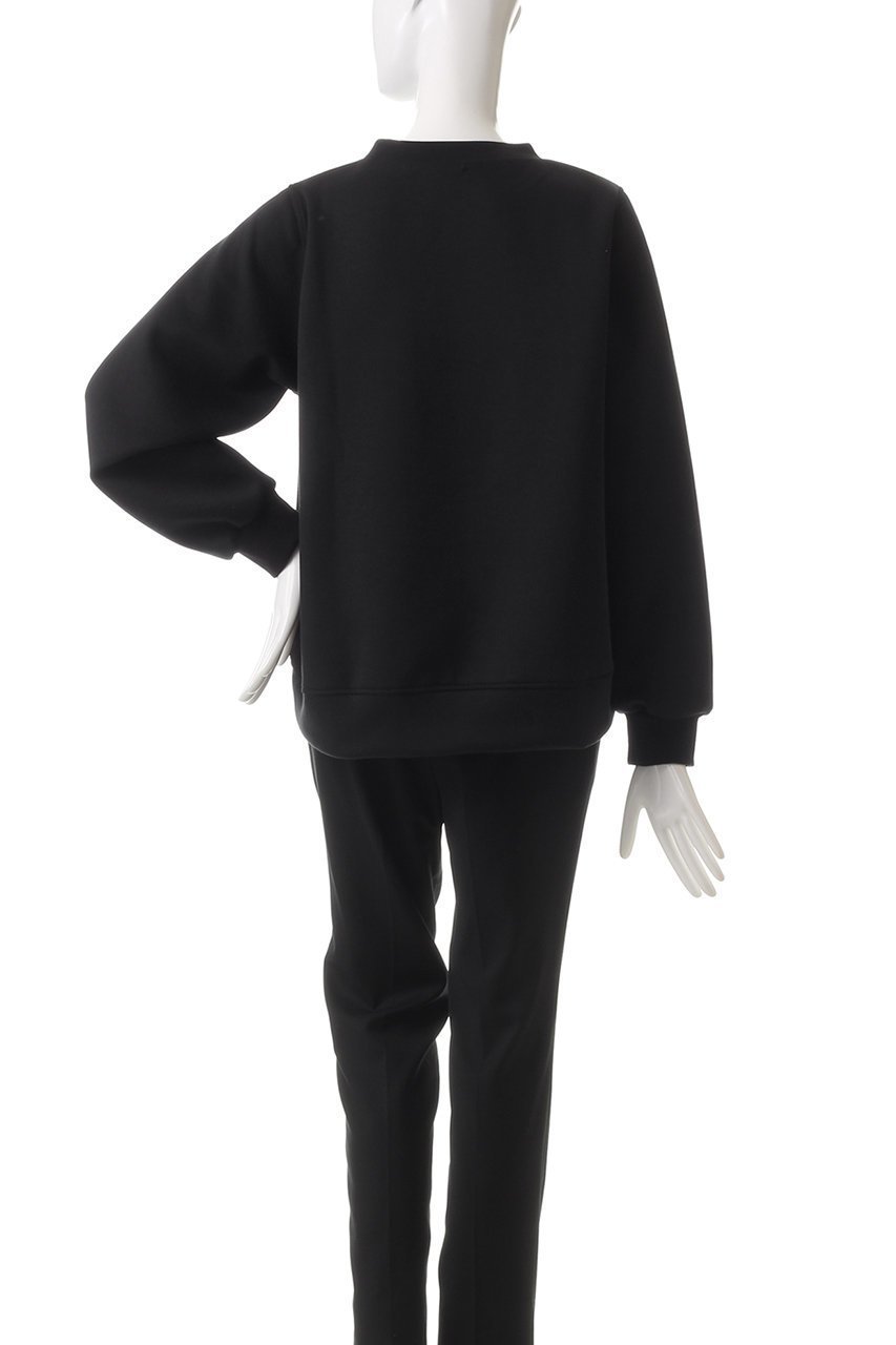 【ミディウミソリッド/MIDIUMISOLID】のdouble-knit sweatshirt スウェット 人気、トレンドファッション・服の通販 founy(ファニー) 　ファッション　Fashion　レディースファッション　Fashion for Women　トップス・カットソー　Cut & Sew Tops　ニット　Knit Tops & Sweaters　シャツ・ブラウス・オフィスカジュアル　Elegant Blouses & Button-Ups　レディースパーカー・カジュアルフーディー　Casual Hoodies & Sweatshirts　ロングTシャツ・Tシャツ　Longline T-Shirts & Tees　スウェット・クルーネックトップス　Sweatshirts & Crewnecks / Relaxed Fit Sweat Tops　カットソー・ベーシックTシャツ　Cut-and-Sewn Tops / Stretch Tees & Basics　スウェット / スエット　Sweatshirt, Sweatwear　ファブリック　Fabric, Textile　定番　Standard, Basic Item　A/W・秋冬　Autumn/Winter　other-4|ID: prp329100004266813 ipo3291000000032888185