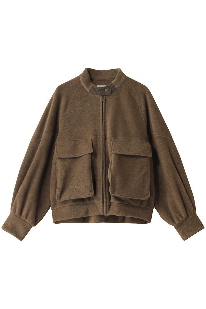 【ミディウミソリッド/MIDIUMISOLID】のfleece blouson.R ブルゾン インテリア・キッズ・メンズ・レディースファッション・服の通販 founy(ファニー) https://founy.com/ ファッション Fashion レディースファッション WOMEN アウター Coat Outerwear ジャケット Jackets ブルゾン Blouson/Jackets ショート Short ジャケット Jacket バランス Balance ファブリック Fabric フロント Front ブルゾン Blouson ポケット Pocket |ID: prp329100004266816 ipo3291000000029662163