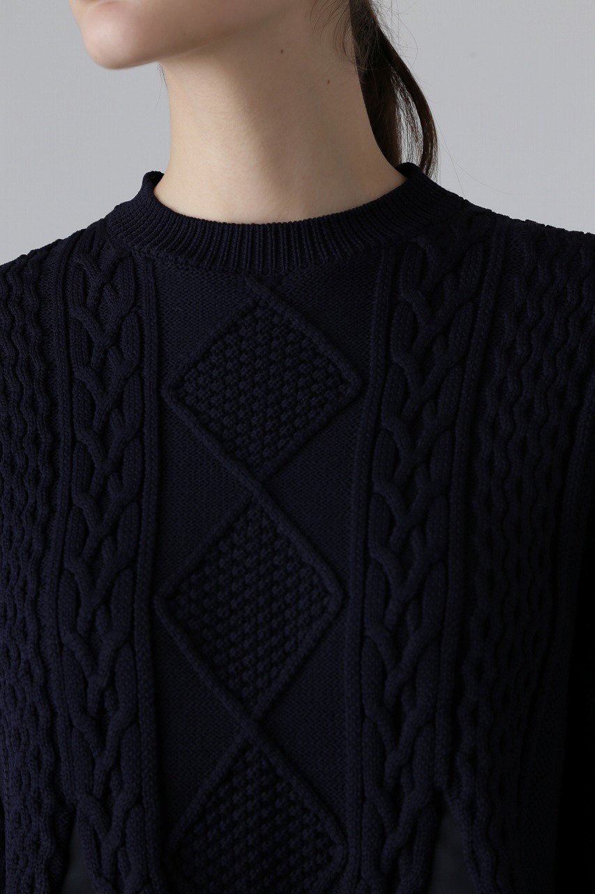 【アドーア/ADORE】のエアーストレッチケーブルニット 人気、トレンドファッション・服の通販 founy(ファニー) 　ファッション　Fashion　レディースファッション　WOMEN　トップス・カットソー　Tops/Tshirt　ニット　Knit Tops　プルオーバー　Pullover　タイトスカート　Tight Skirt　ドッキング　Docking　フレア　Flare　other-4|ID: prp329100004266822 ipo3291000000031375353