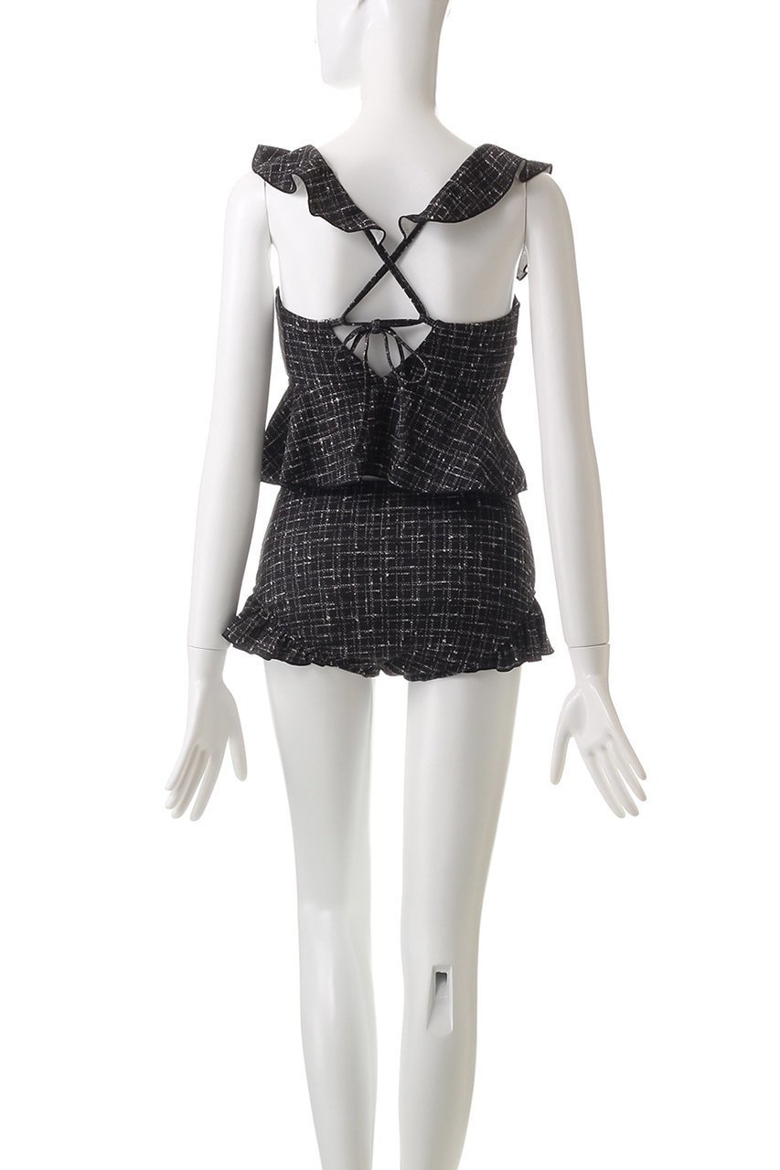 【レイール/Reir】の【San-ai Resort】3Dチェック フリルビスチェノンワイヤービキニ 人気、トレンドファッション・服の通販 founy(ファニー) ファッション Fashion レディースファッション Fashion for Women 水着 Swimwear レディース水着・ビーチウェア Swimwear & Beachwear スポーツ Sports, Activewear チェック Check, Plaid, Tartan ツイード Twill, Twill Weave ビキニ Bikini, Two-Piece Swimsuit ビスチェ Bustier, Corset Top フリル Frill, Ruffle 定番 Standard, Basic Item 水着 Swimsuit, Swimwear other-4|ID: prp329100004266824 ipo3291000000035659652