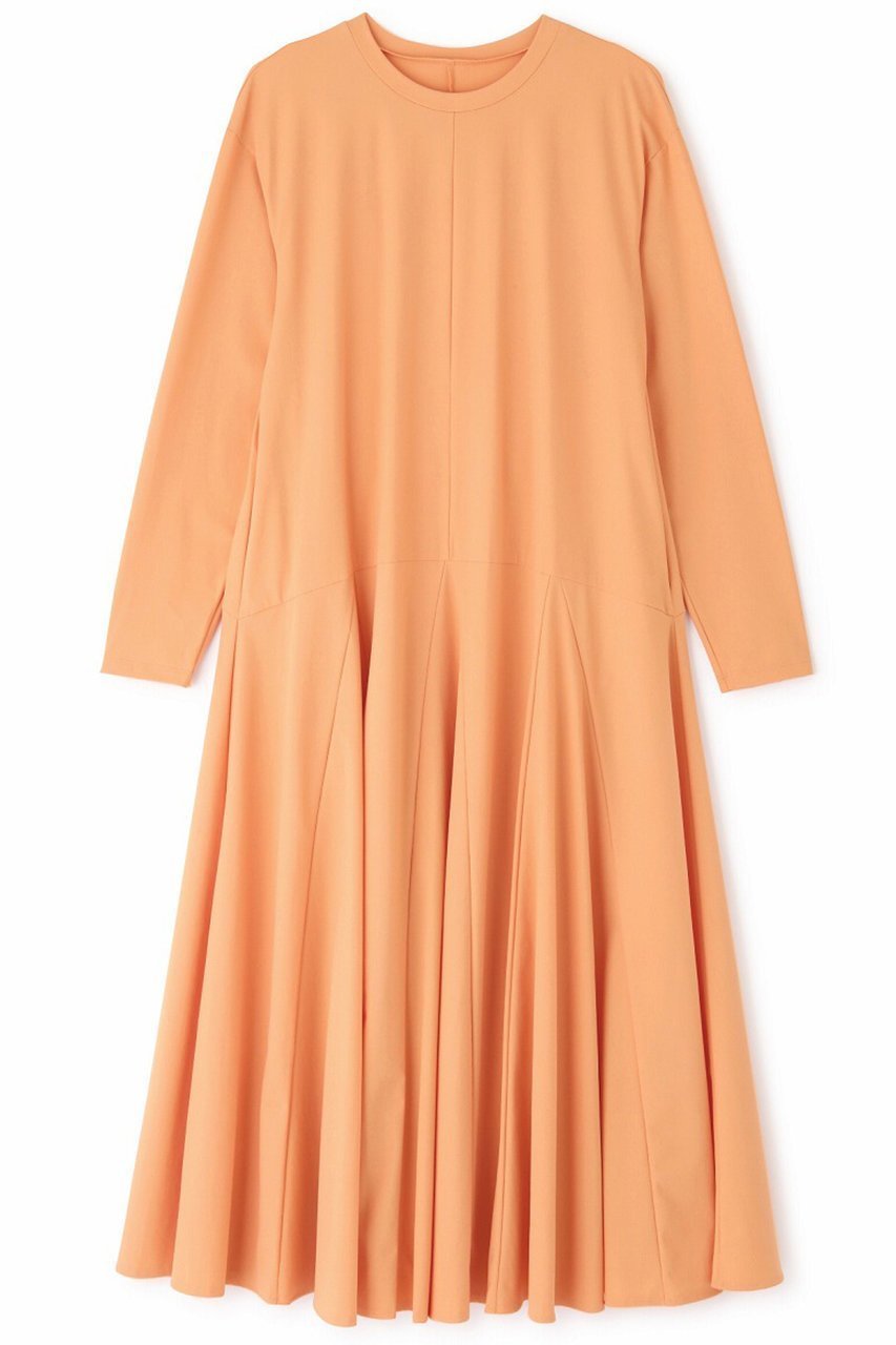 【アドーア/ADORE】のクリアトリコットワンピース インテリア・キッズ・メンズ・レディースファッション・服の通販 founy(ファニー) 　ファッション　Fashion　レディースファッション　Fashion for Women　ワンピース　Dresses　チュニック　Tunic Tops & Dresses　アンダー　Underwear Essentials　コンパクト　Compact, Small Size　シンプル　Simple, Minimal　チュニック　Tunic, Long Top　ドレス　Dress, One-Piece　フレア　Flare, Flared　ロング　Long, Long-Length　オレンジ|ID: prp329100004266829 ipo3291000000032887340