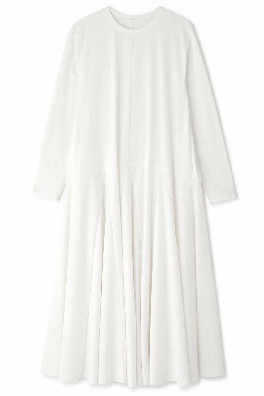 【アドーア/ADORE】のクリアトリコットワンピース インテリア・キッズ・メンズ・レディースファッション・服の通販 founy(ファニー) 　ファッション　Fashion　レディースファッション　Fashion for Women　ワンピース　Dresses　チュニック　Tunic Tops & Dresses　アンダー　Underwear Essentials　コンパクト　Compact, Small Size　シンプル　Simple, Minimal　チュニック　Tunic, Long Top　ドレス　Dress, One-Piece　フレア　Flare, Flared　ロング　Long, Long-Length　再入荷　Restock / Back in Stock　ホワイト|ID: prp329100004266829 ipo3291000000034989366